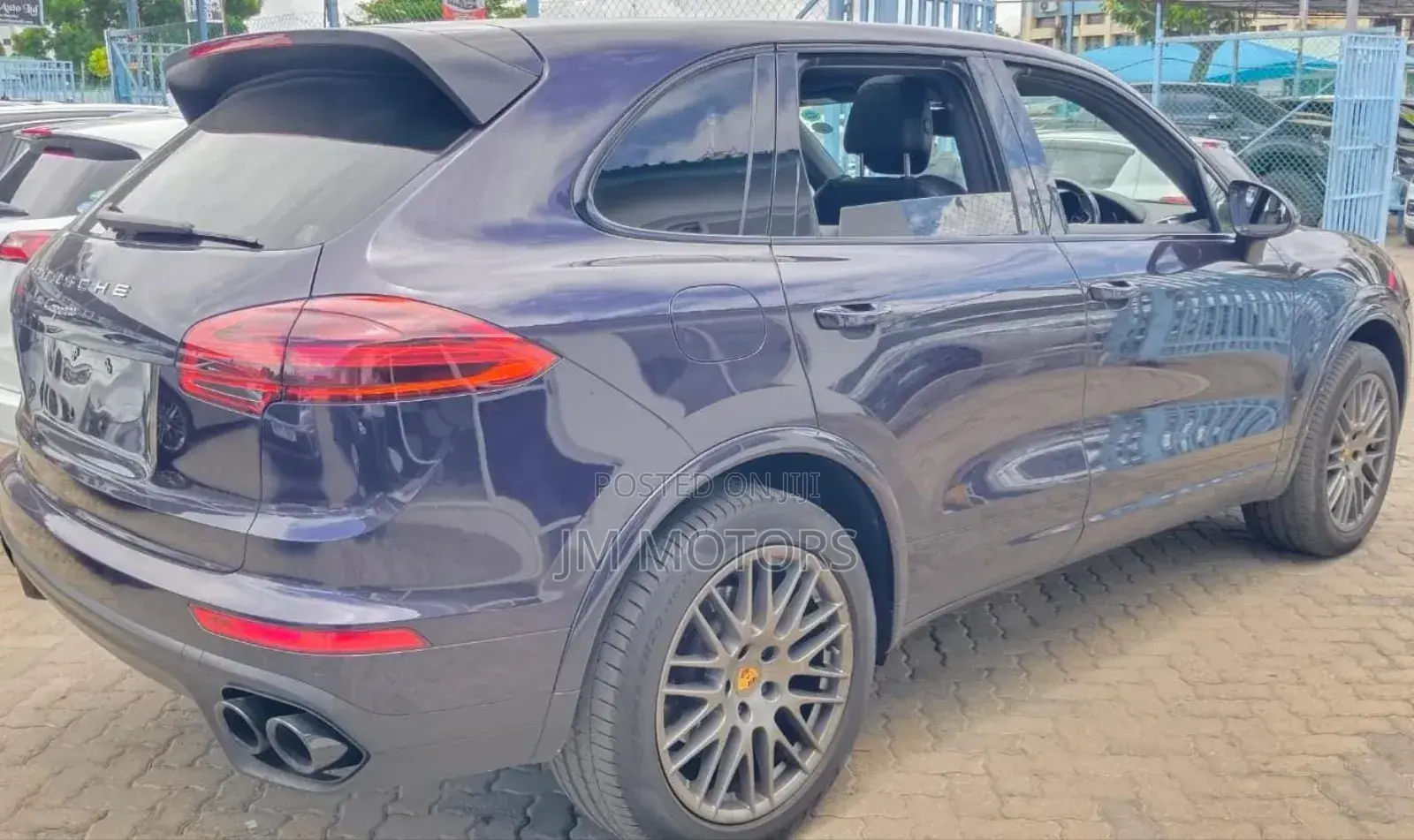 Porsche Cayenne 2017 Matt Black