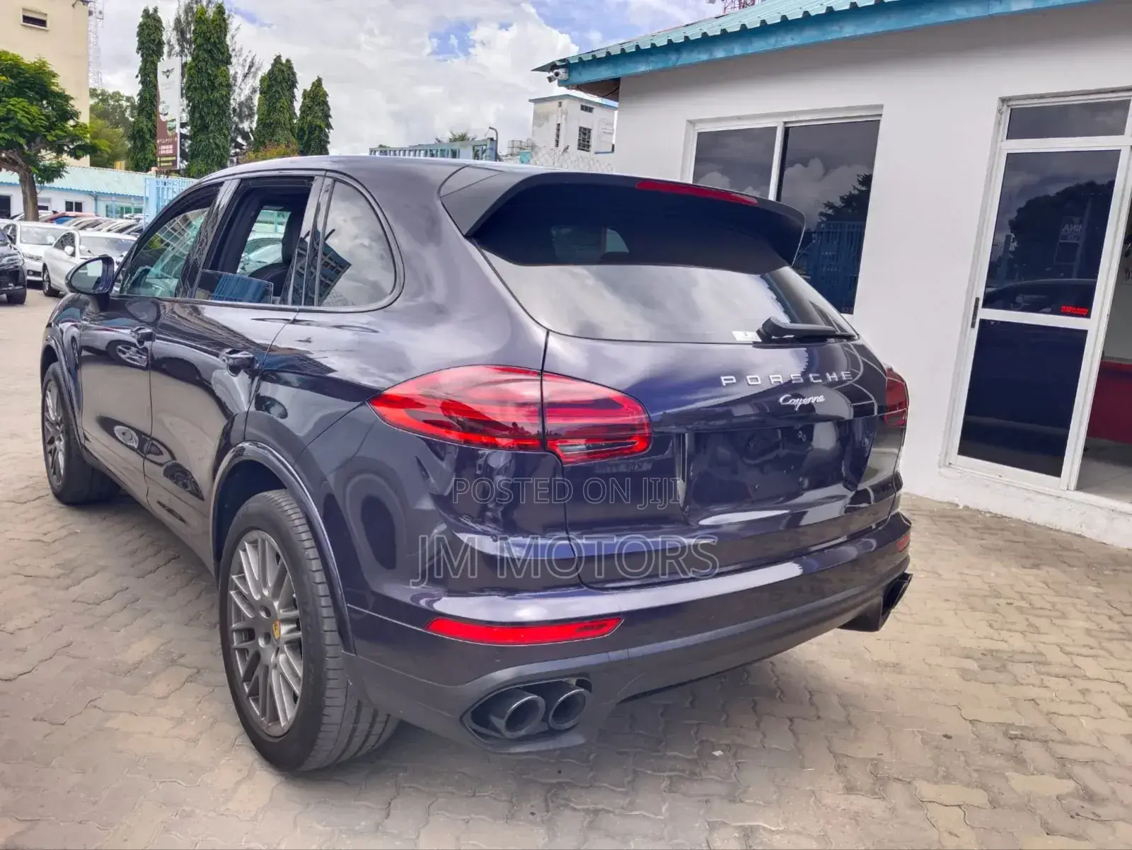 Porsche Cayenne 2017 Matt Black