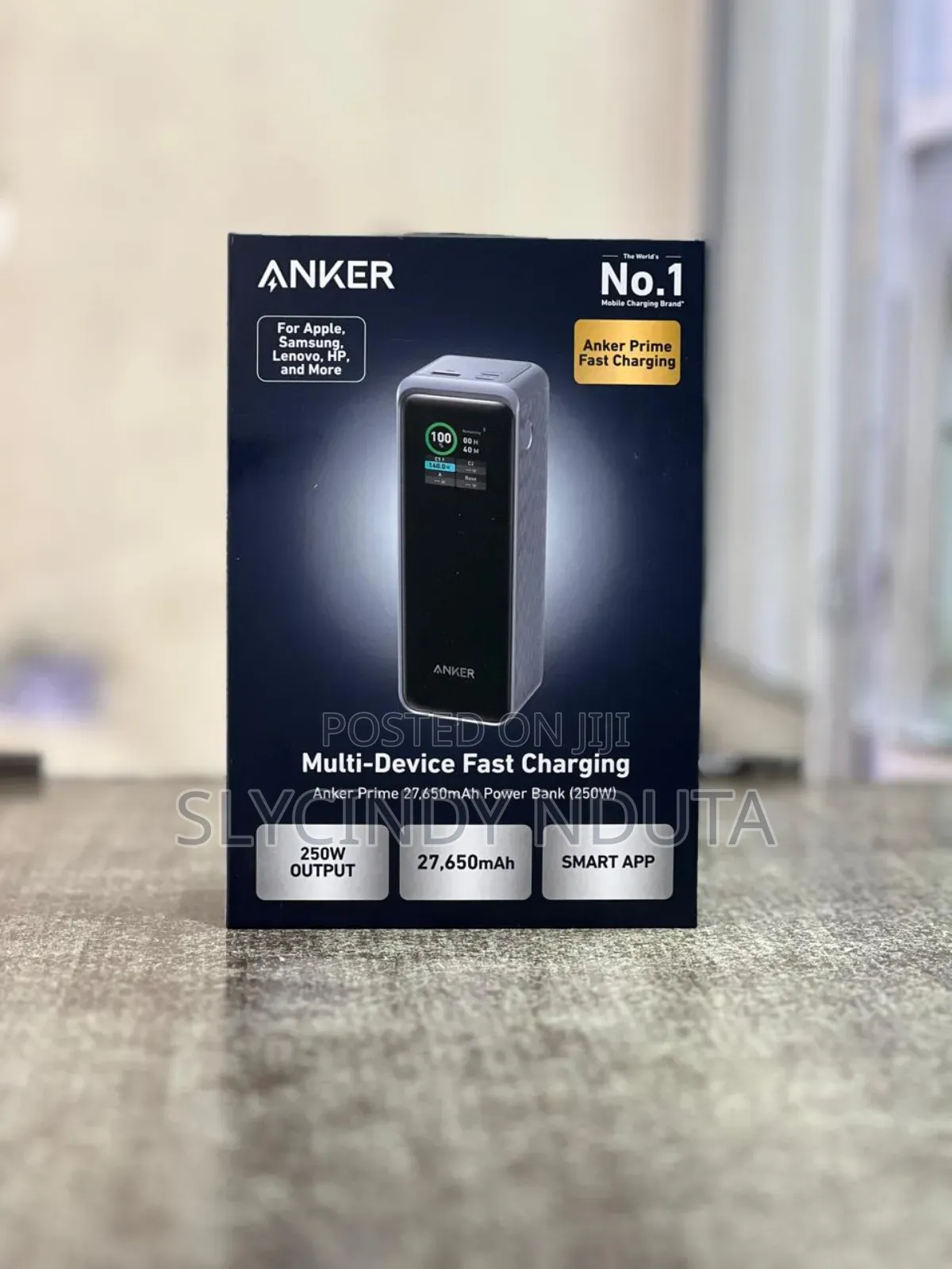 Anker Prime 27,650mah Powerbank 250w