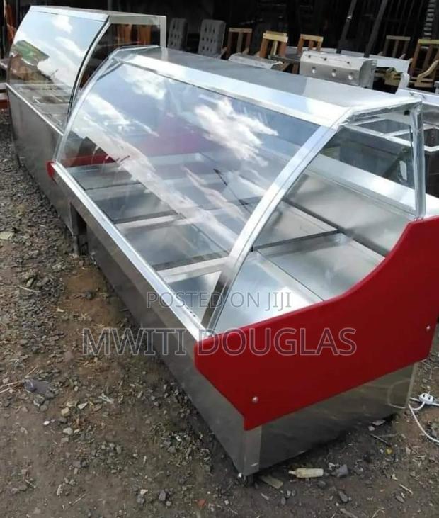 Top Exel 6fitsmeat Chiller Display - main view