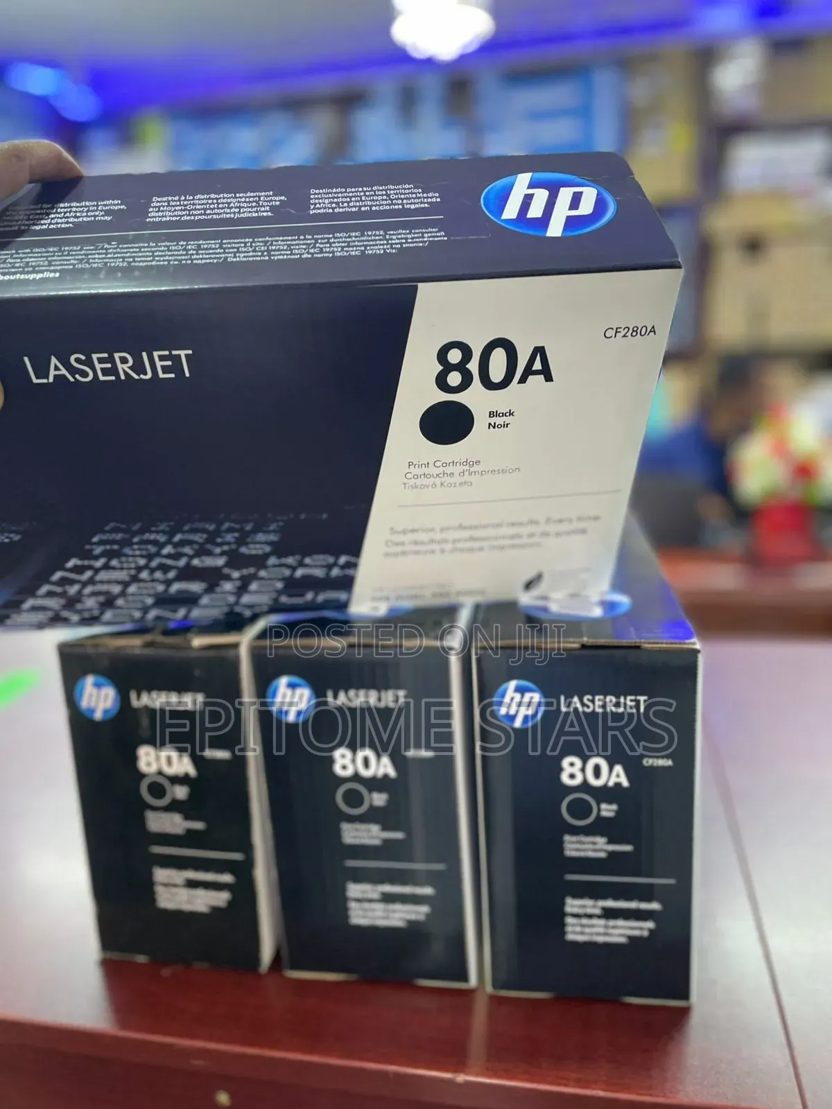 Captivating HP 80A Black Toner Cartridge (CF280A)