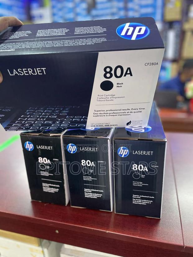 Classy HP 80A Black Original Laserjet Toner - main view