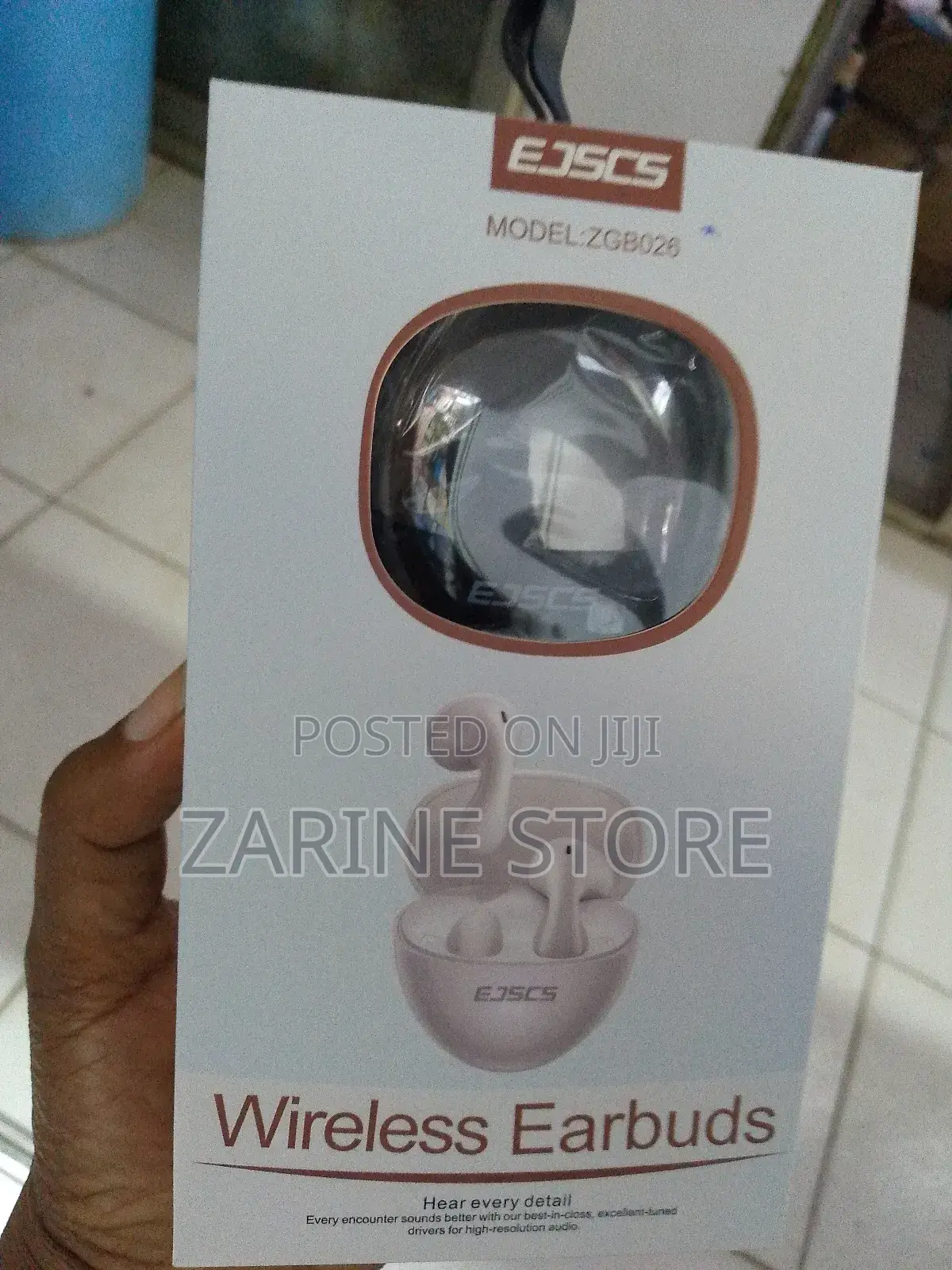 Ejscs Wireless Earbuds Battery 30mah 5hours Music Time