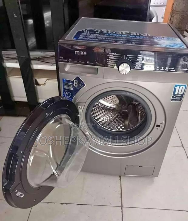 8kg Front Loading Mika Washing Machine - main view