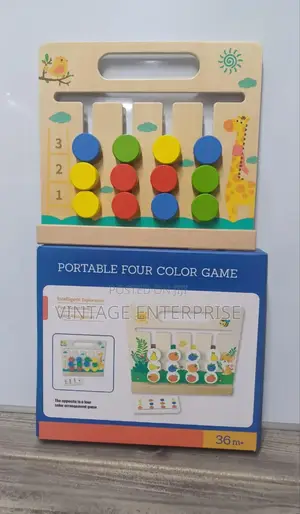 *Wooden Logic Game