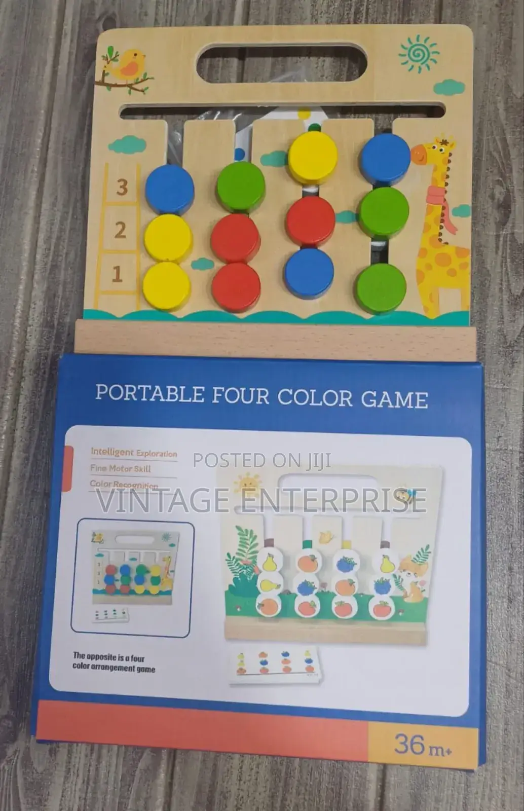 *Wooden Logic Game