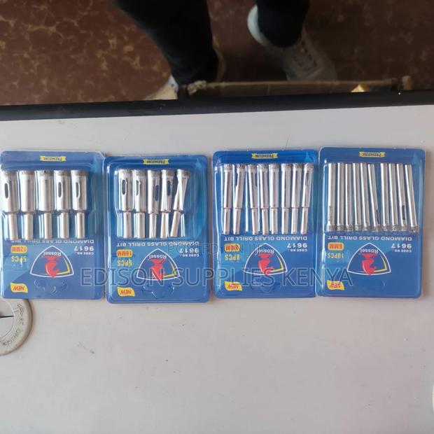 Diamond Glass Drill Bits 6mm/8mm/10mm/12mm Diamond Hole Saws - thumbnail 2