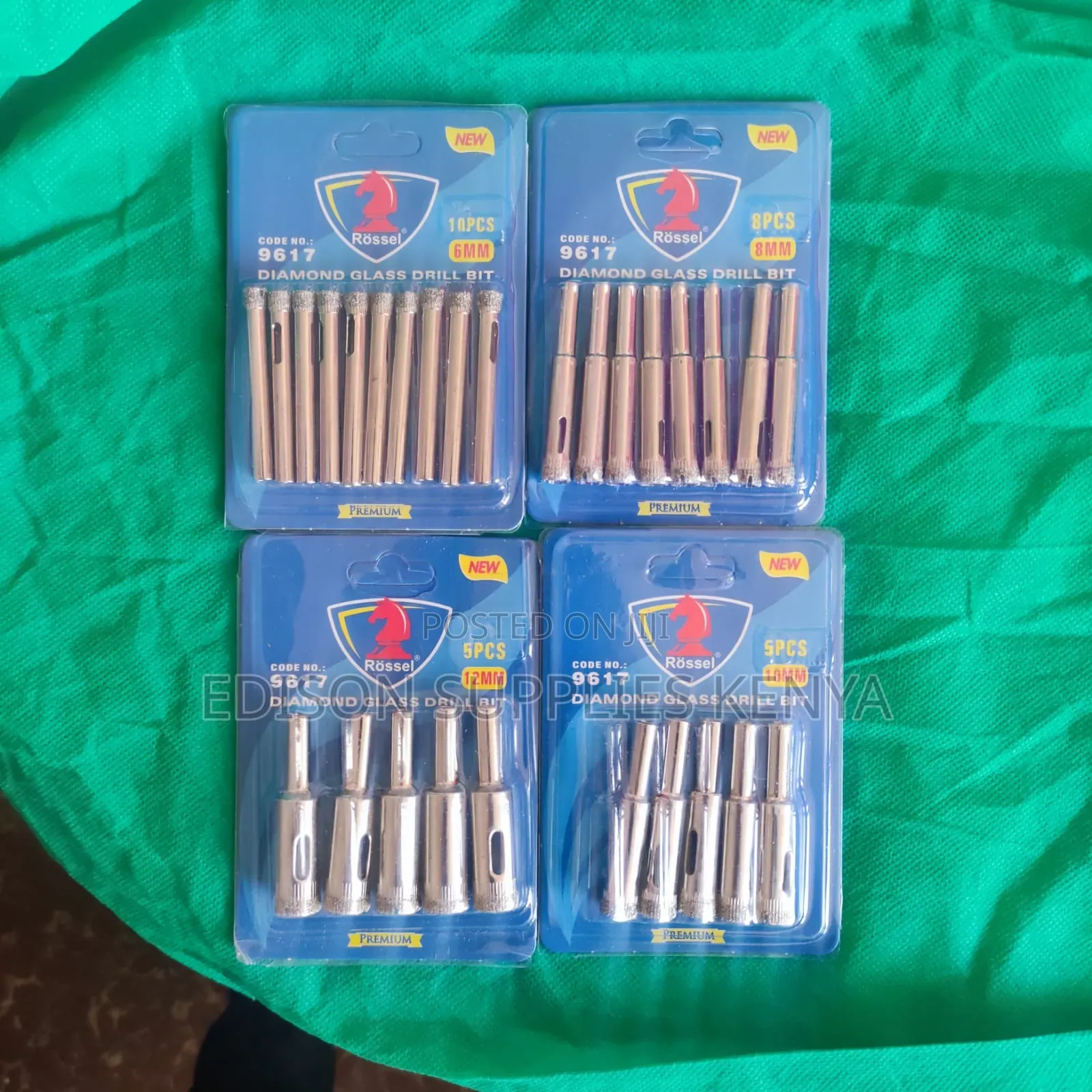 Diamond Glass Drill Bits 6mm/8mm/10mm/12mm Diamond Hole Saws