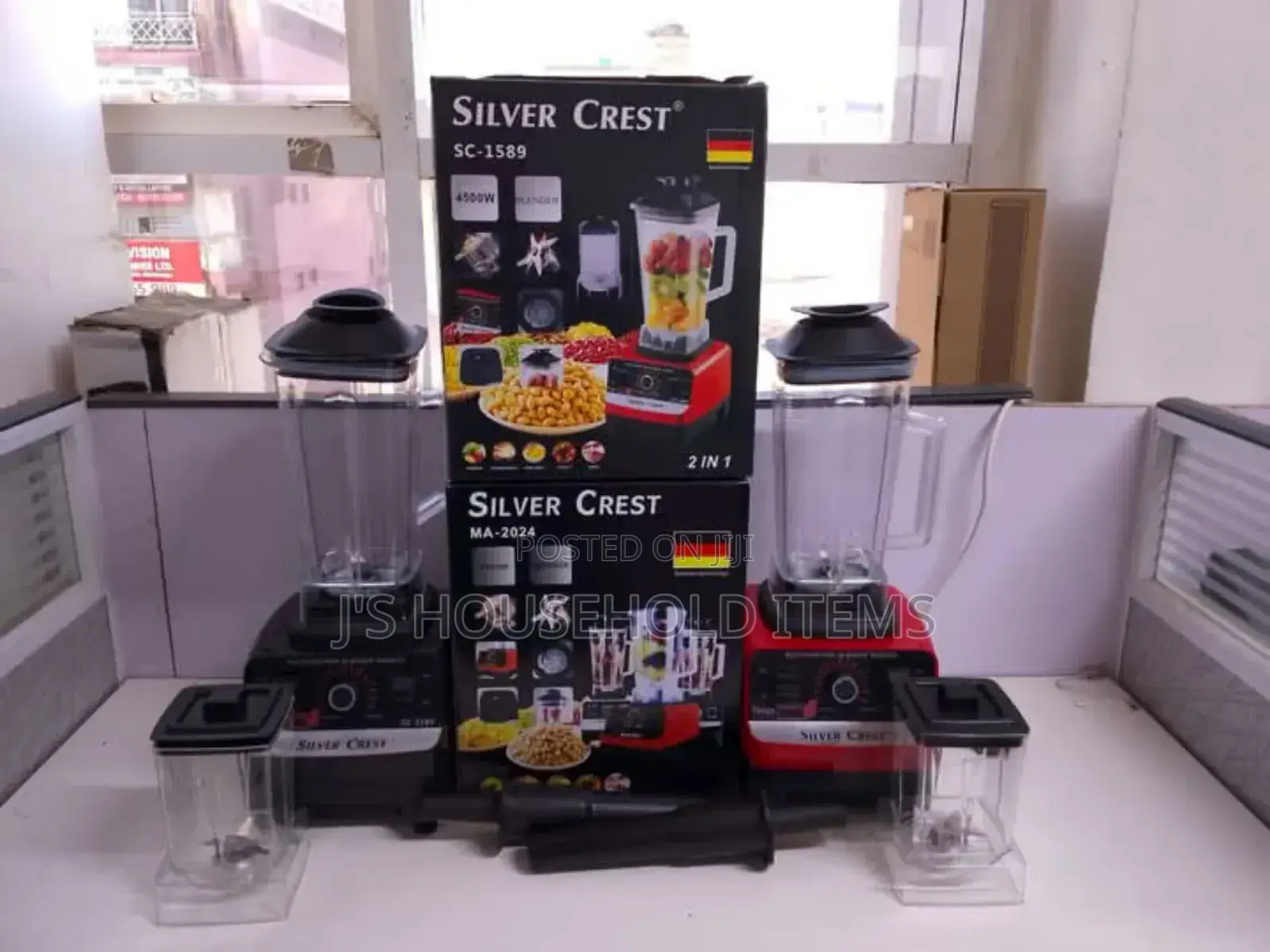 4500w 2 in 1 Silver Crest Blender