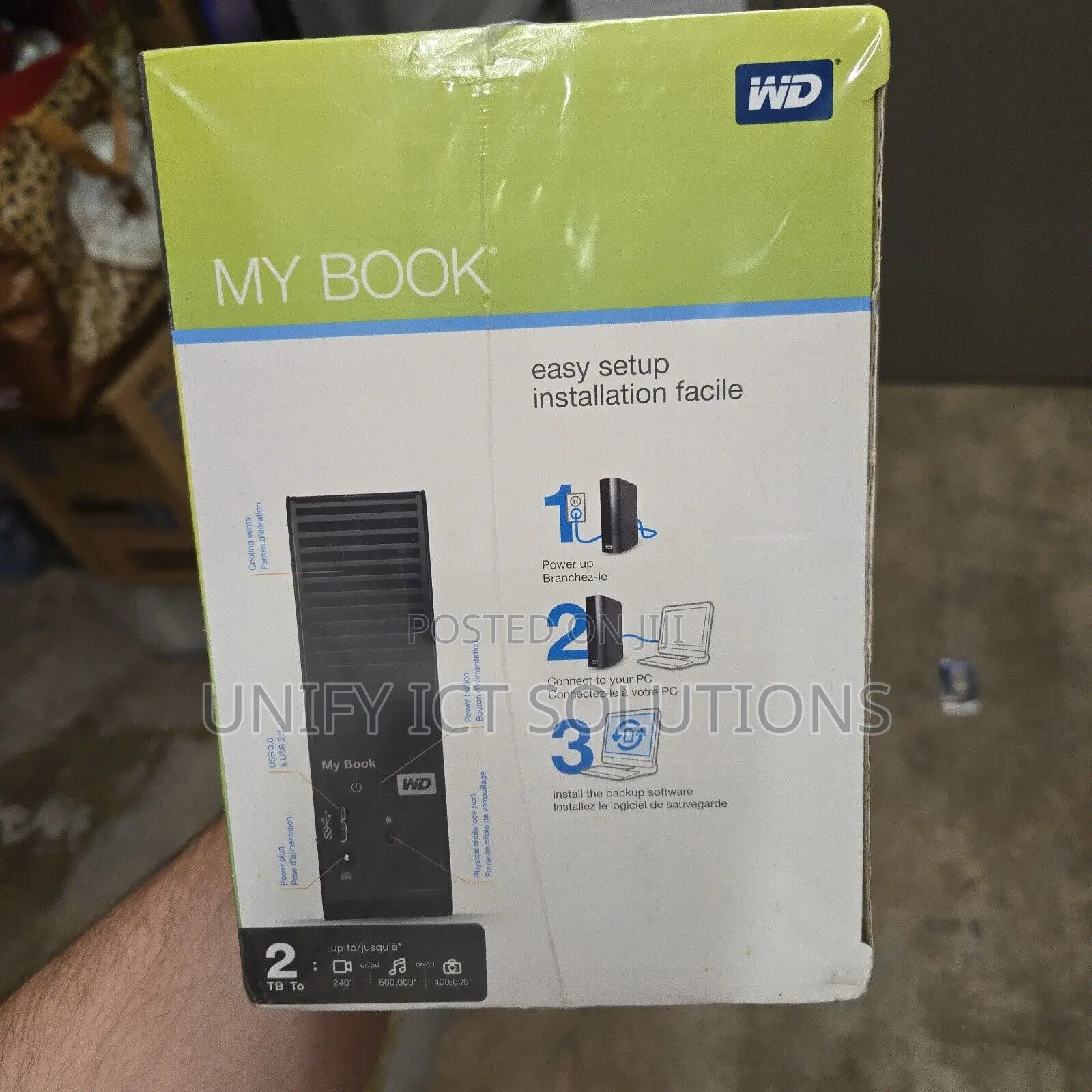 Western Digital My Book 2TB USB 3.0 External Hard Drive