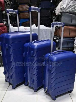 3 In 1 Travelling Suitcase Blue Colour - thumbnail 2
