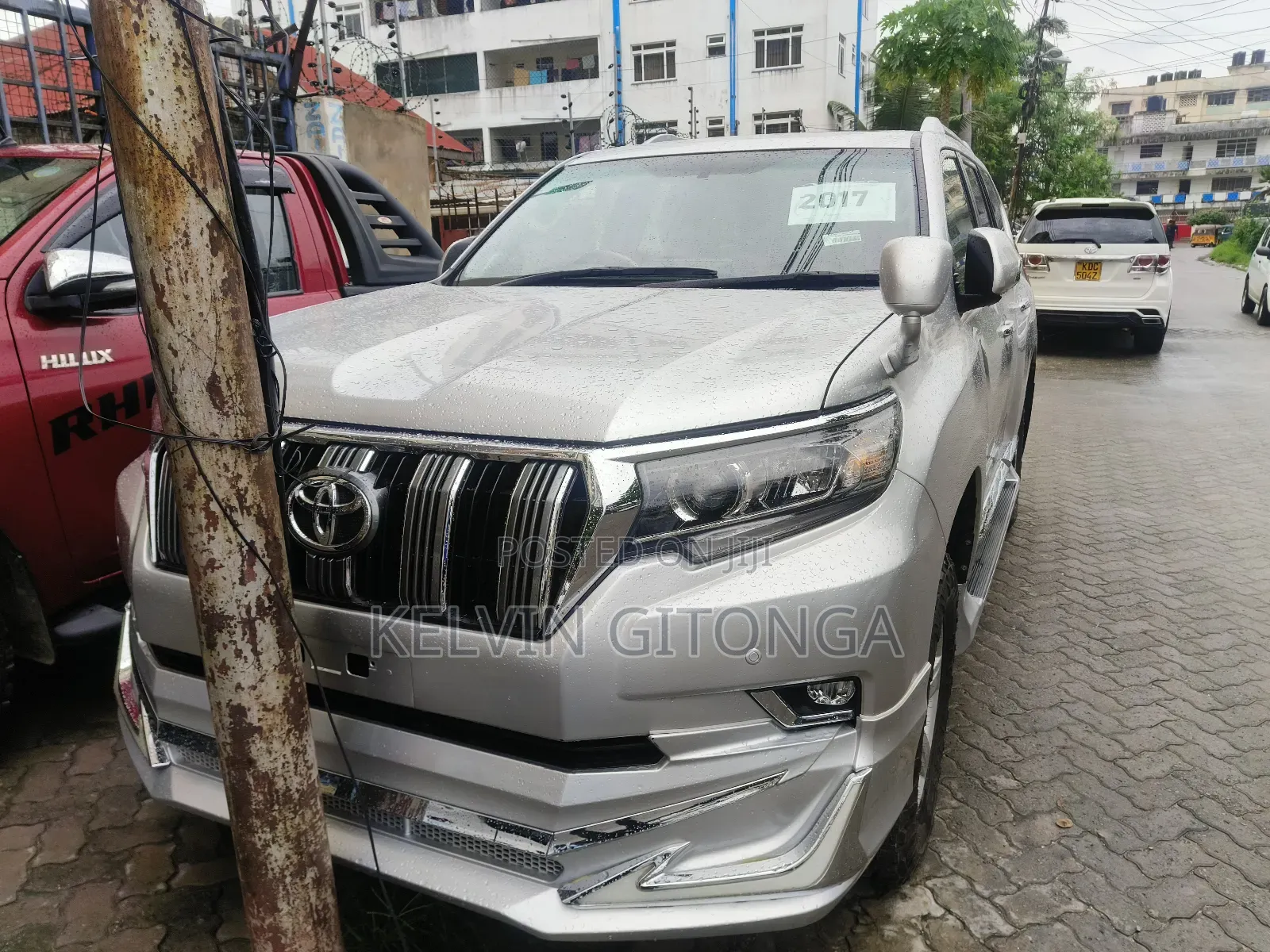 Toyota Land Cruiser Prado 2017 Silver