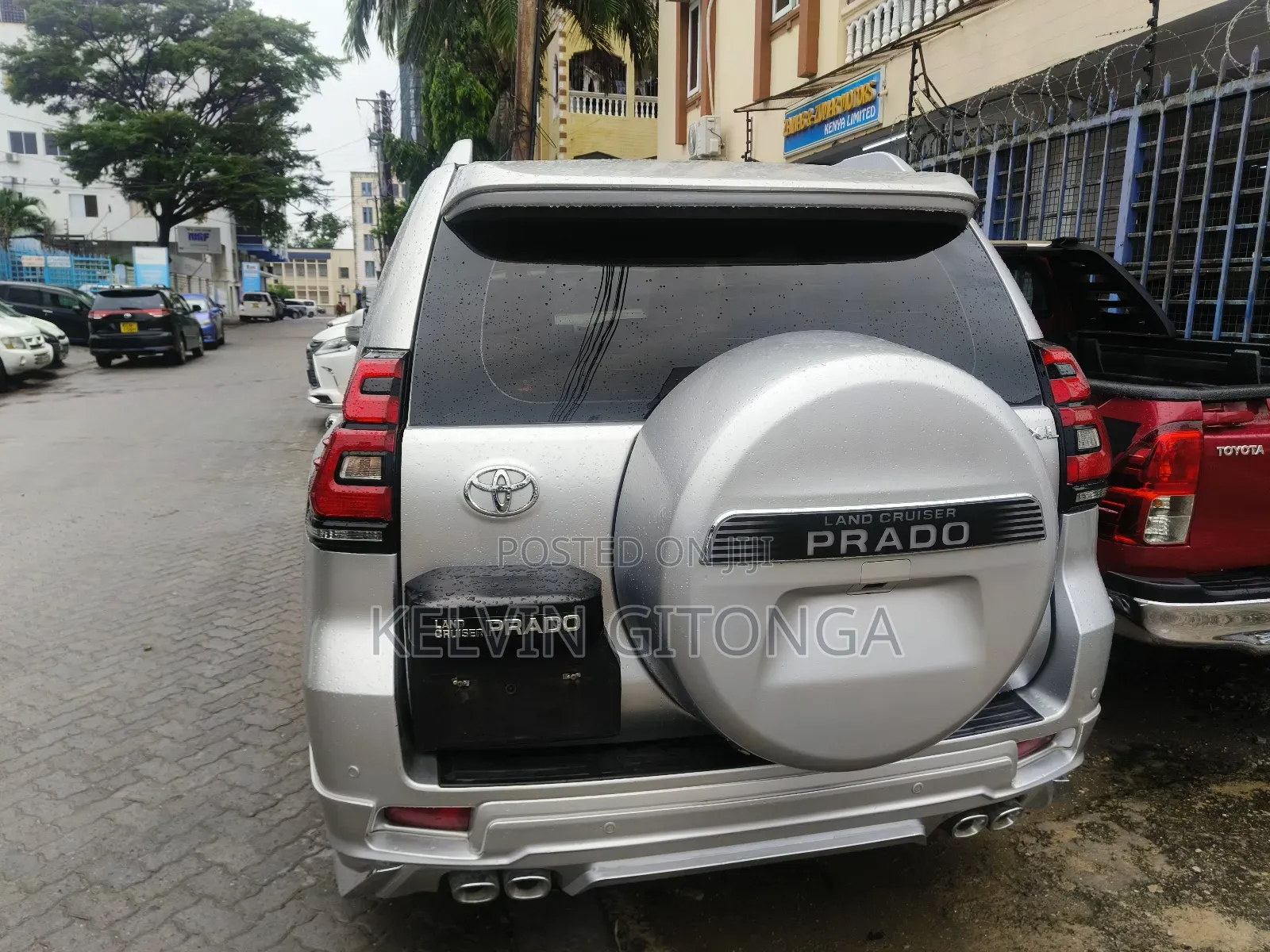 Toyota Land Cruiser Prado 2017 Silver