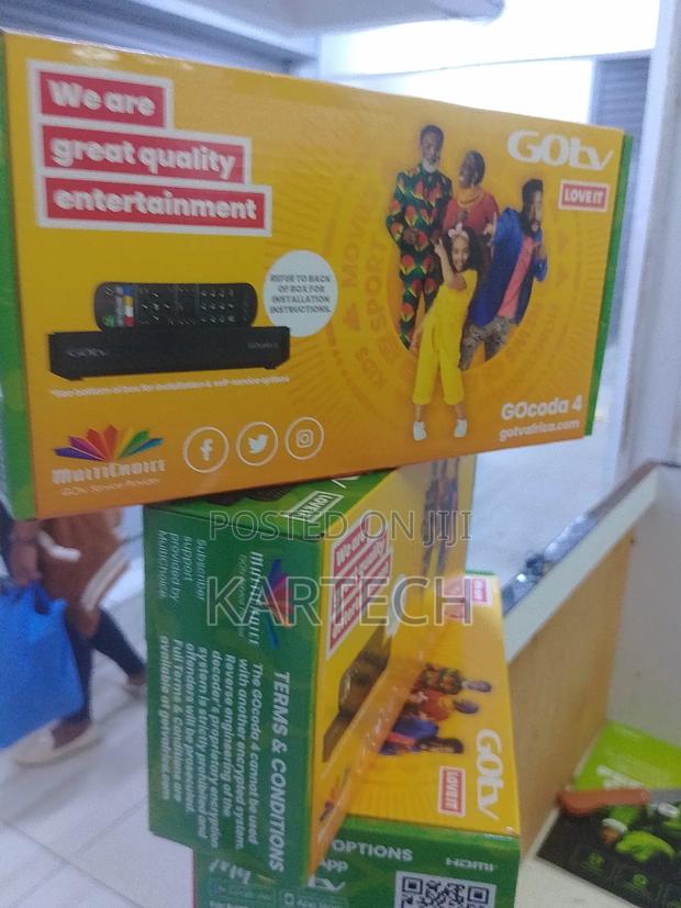 Gotv Digital Terrestrial Gocoda 4 Decoder + 1month - main view