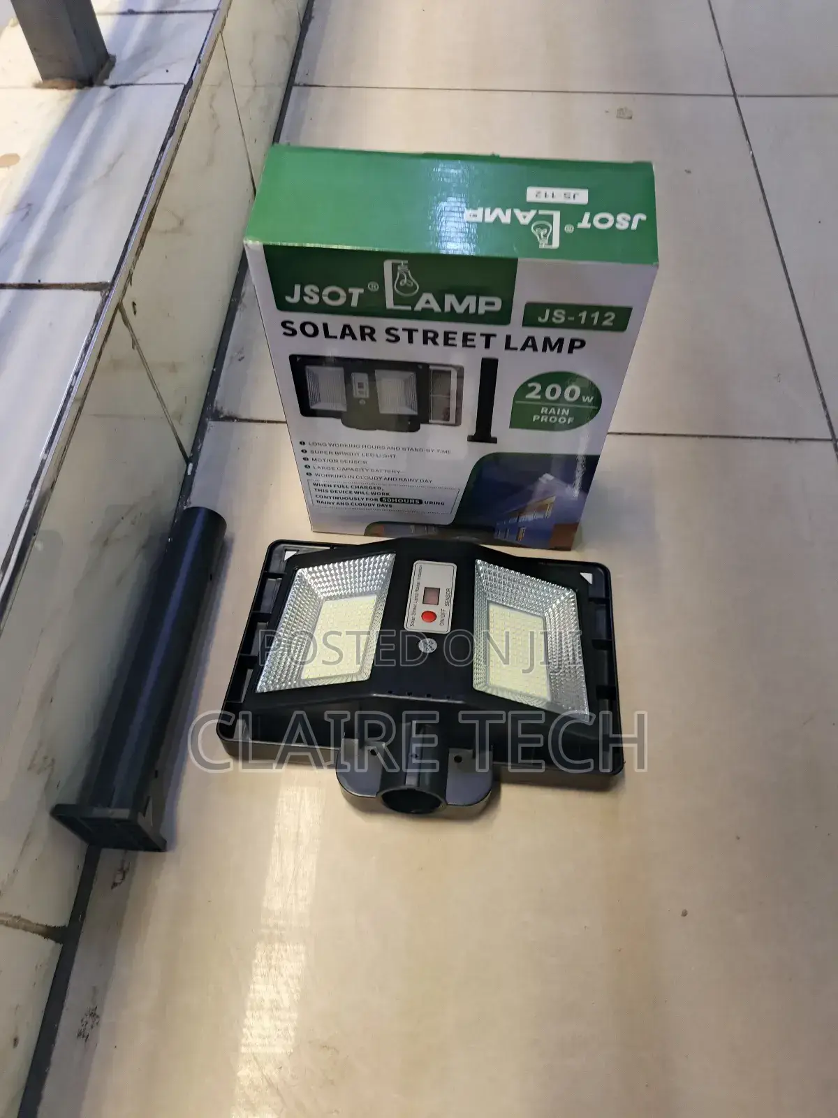 Jsot 200watts Solar Lamp