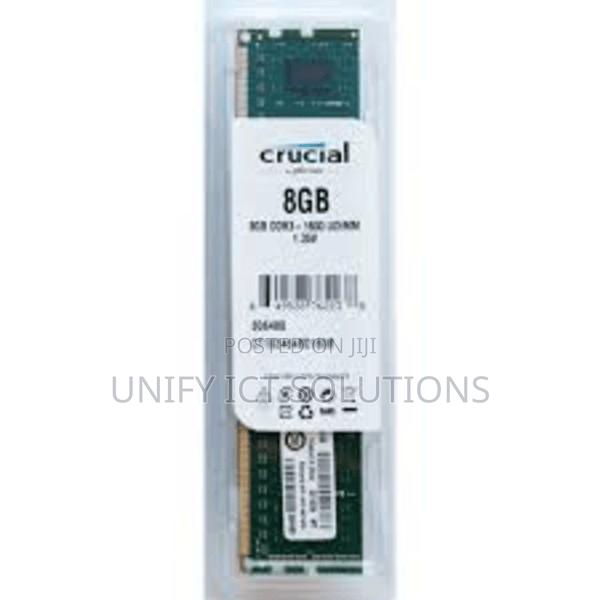 Crucial 8gb Ddr3 RAM 1600mhz Sodimm Desktop RAM