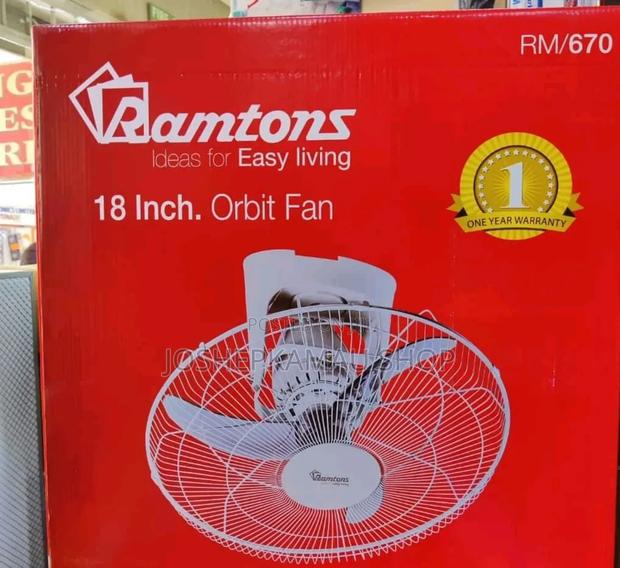 Ramtons 18" Orbit Fan Steel Blades