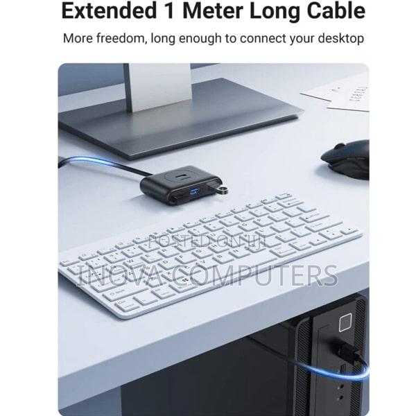 UGREEN USB-C USB-A 3.0 to 4-Port Hub 1M - thumbnail 4