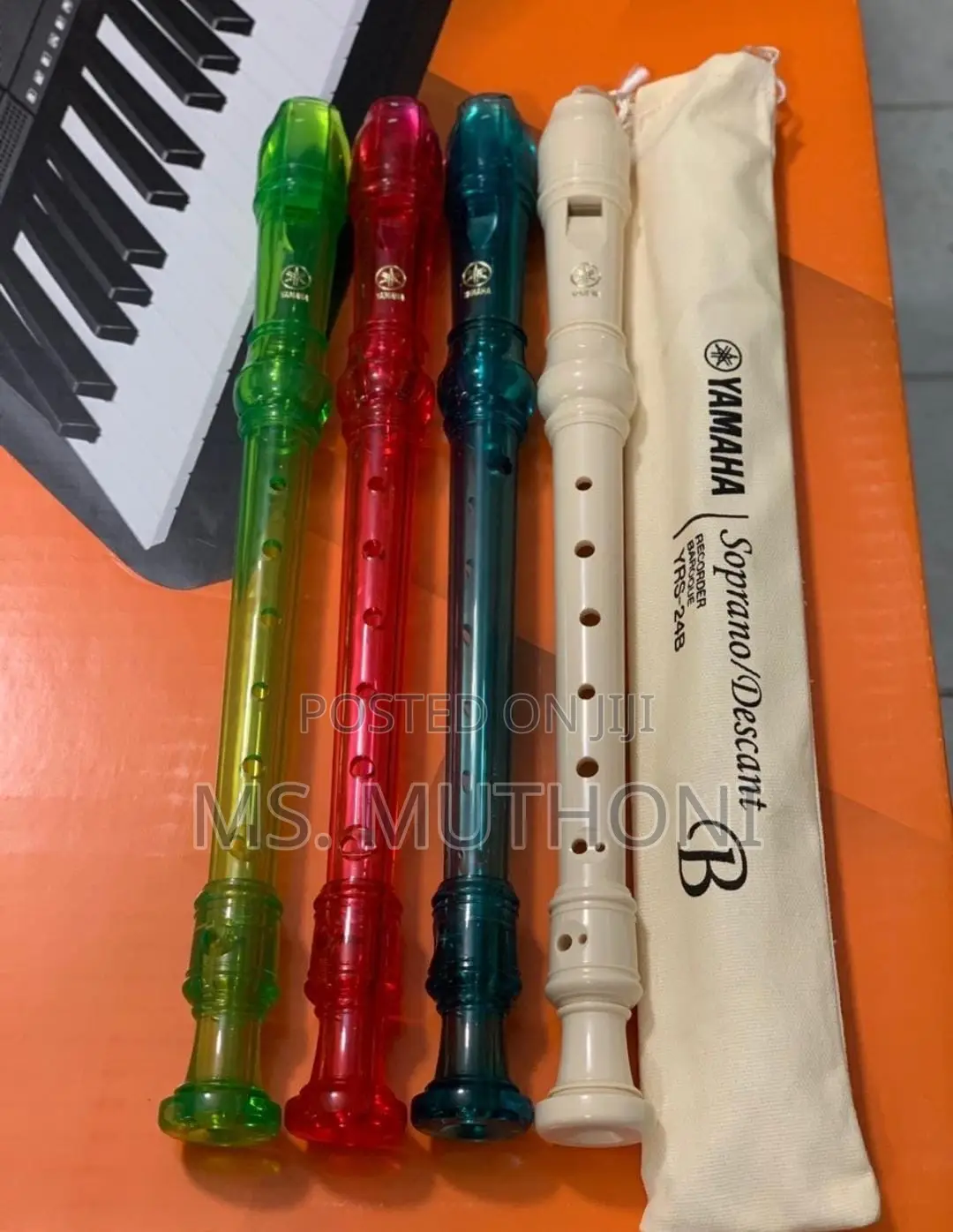 Yamaha Descant Yrs-24b Soprano Recorder