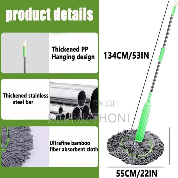 Dehydrated Bamboo Fibre Mop* - thumbnail 4