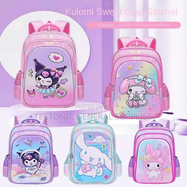 *Cartoon Themed School Backpack / School Bags - main view