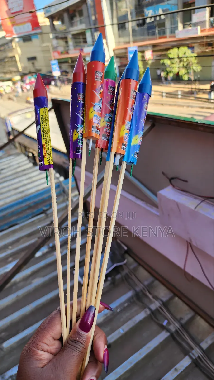 Fire Works Rocket Multicolour Fireworks