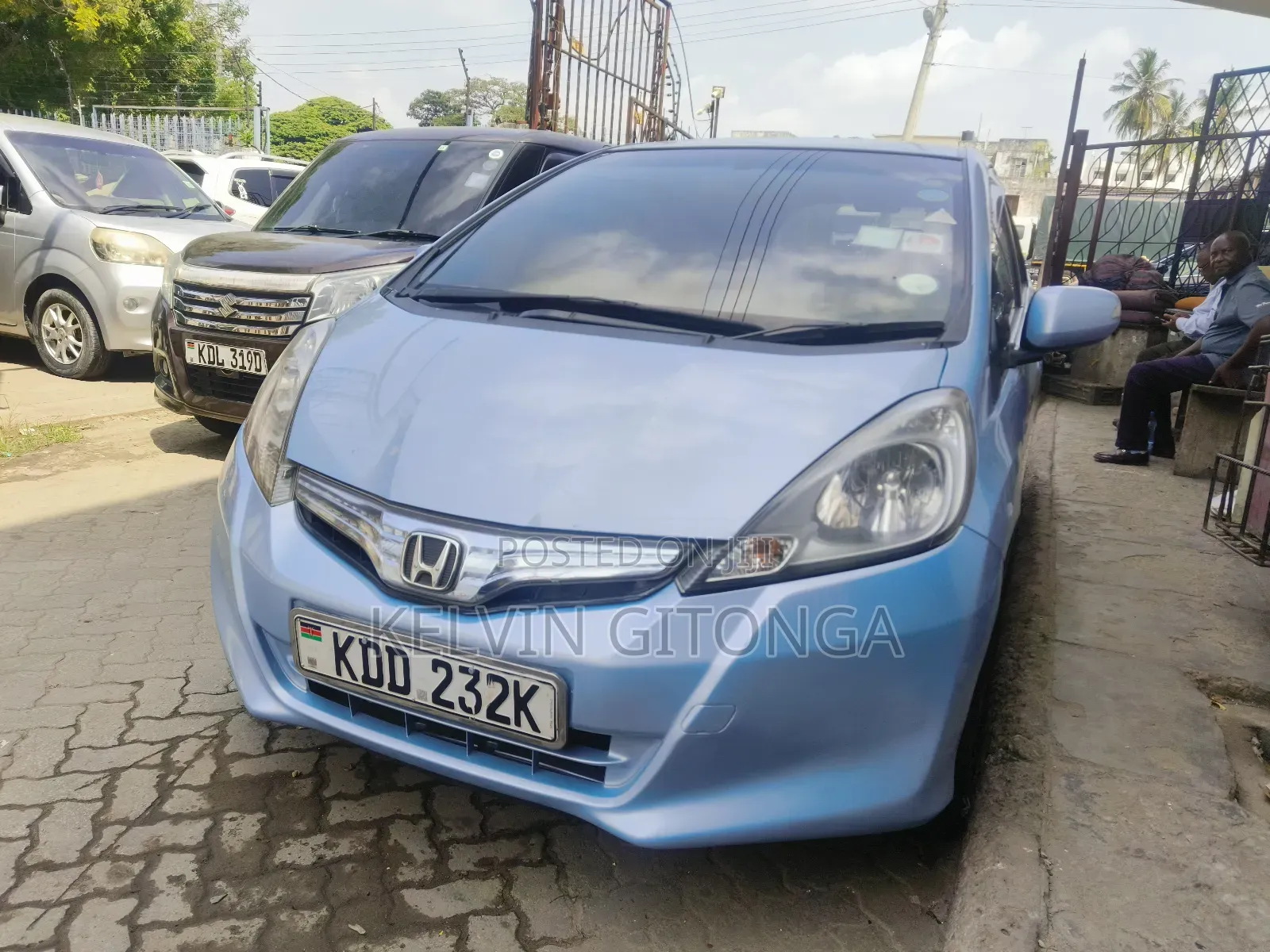 Honda Fit 2014 Blue