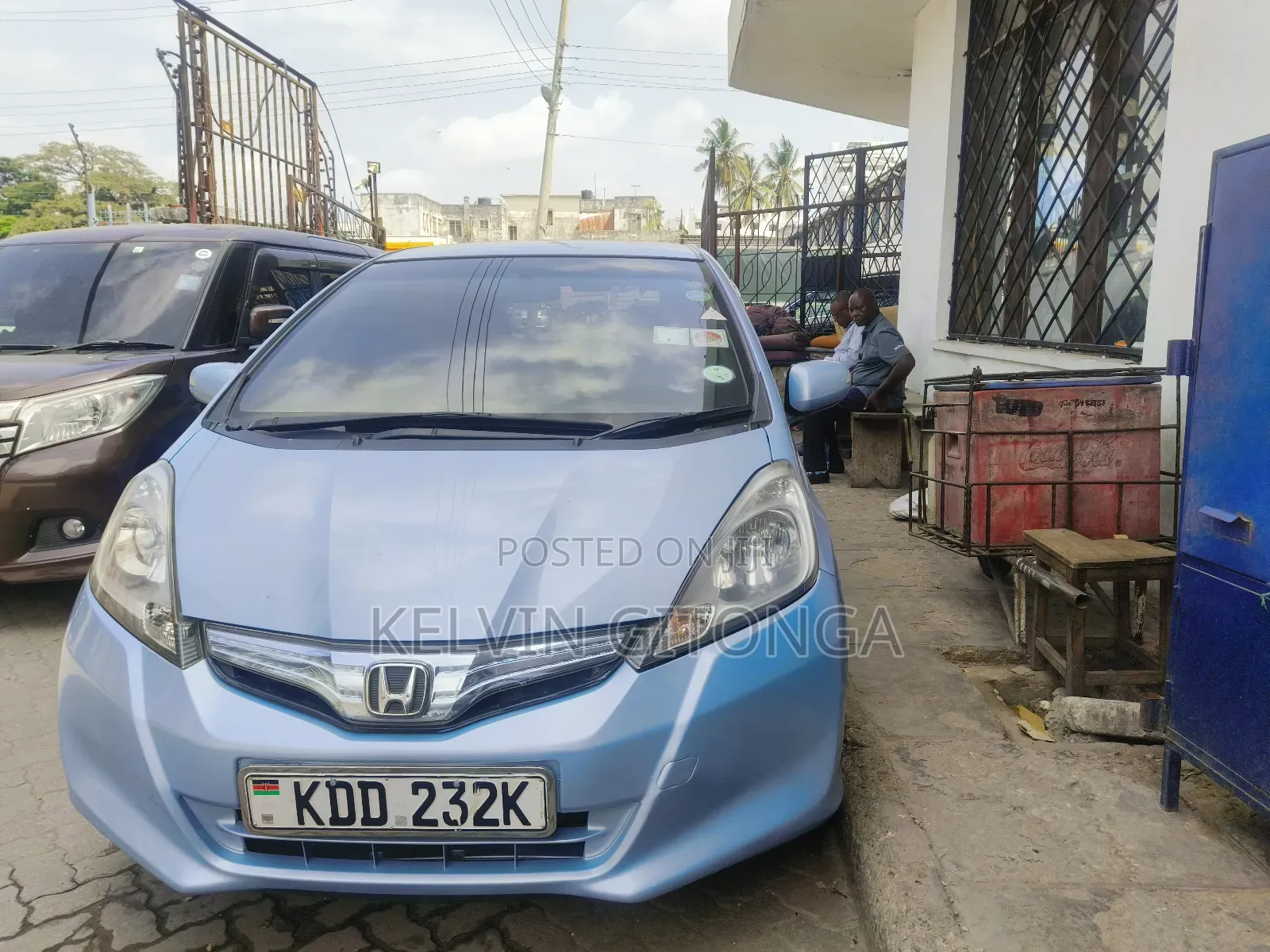 Honda Fit 2014 Blue