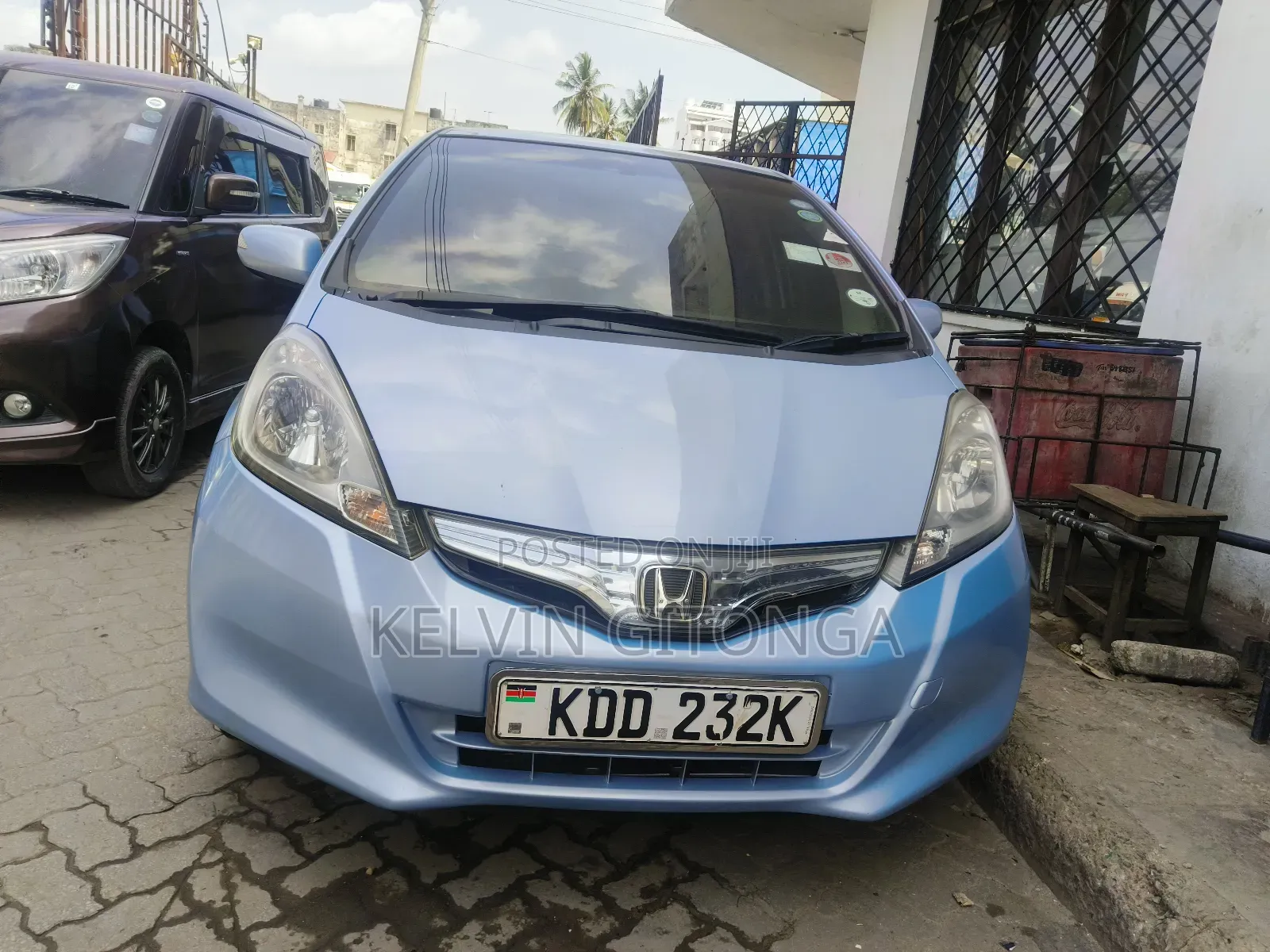 Honda Fit 2014 Blue