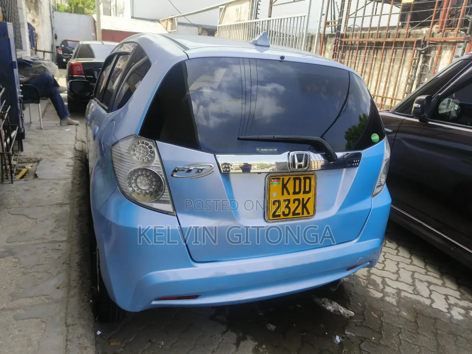 Honda Fit 2014 Blue