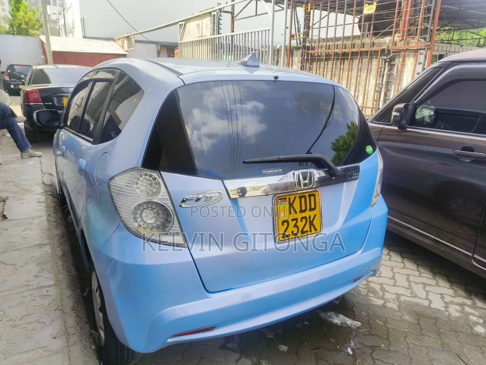 Honda Fit 2014 Blue