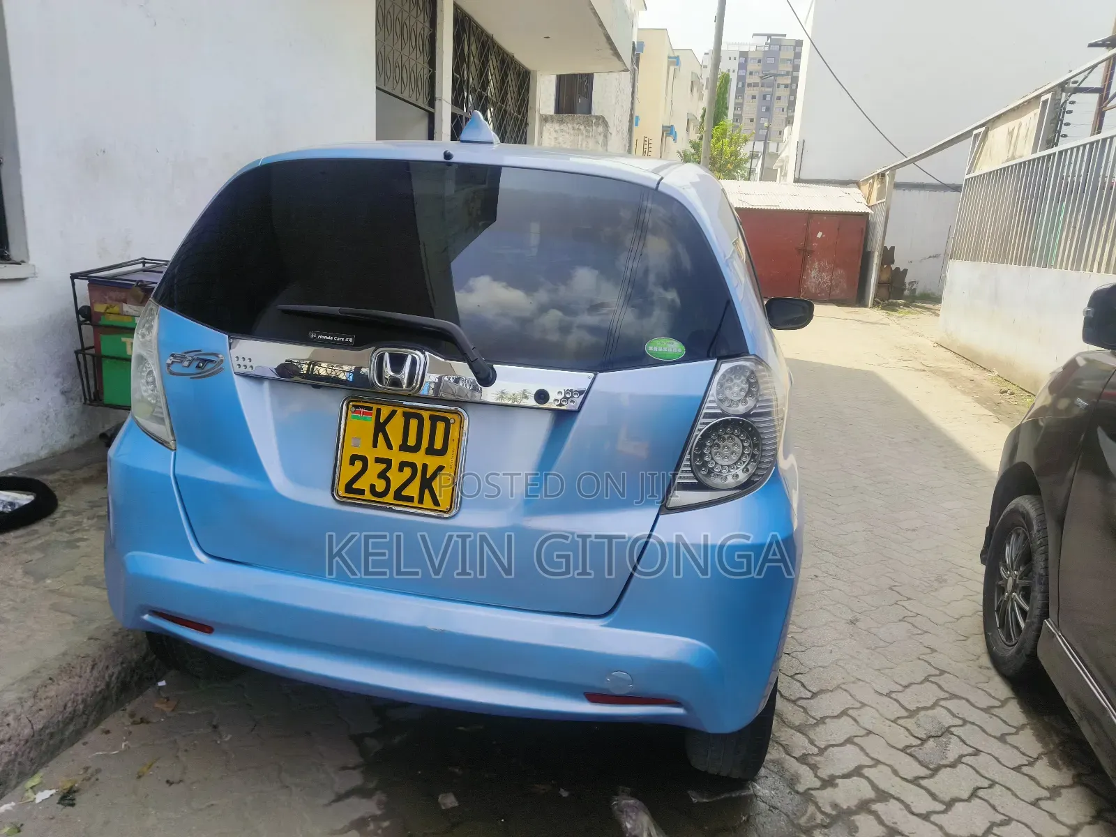 Honda Fit 2014 Blue