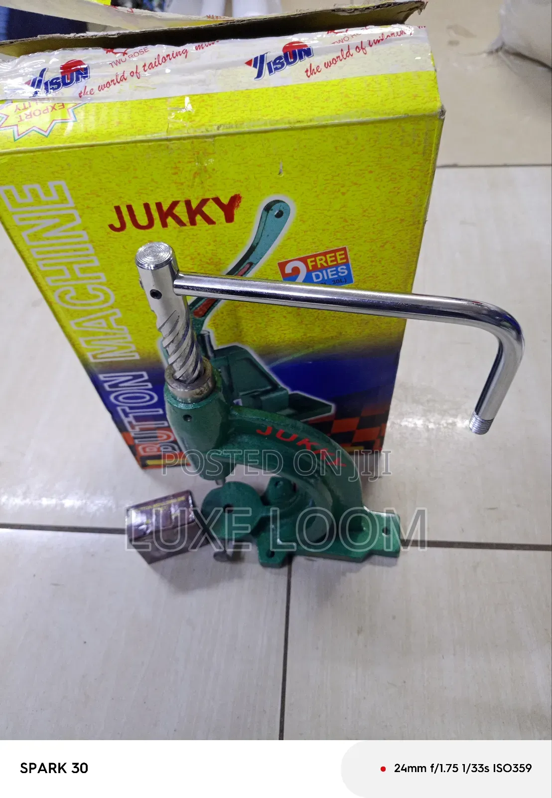 Button Press Machine