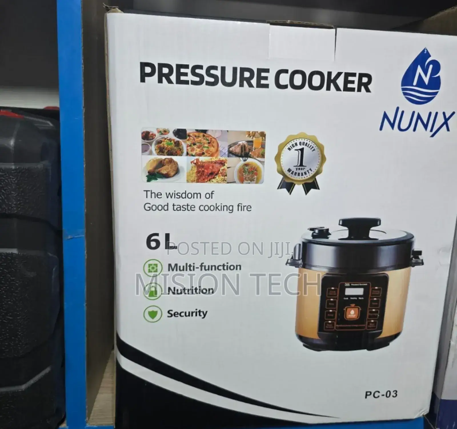 Nunix PC-03 Electric Pressure Cooker * 