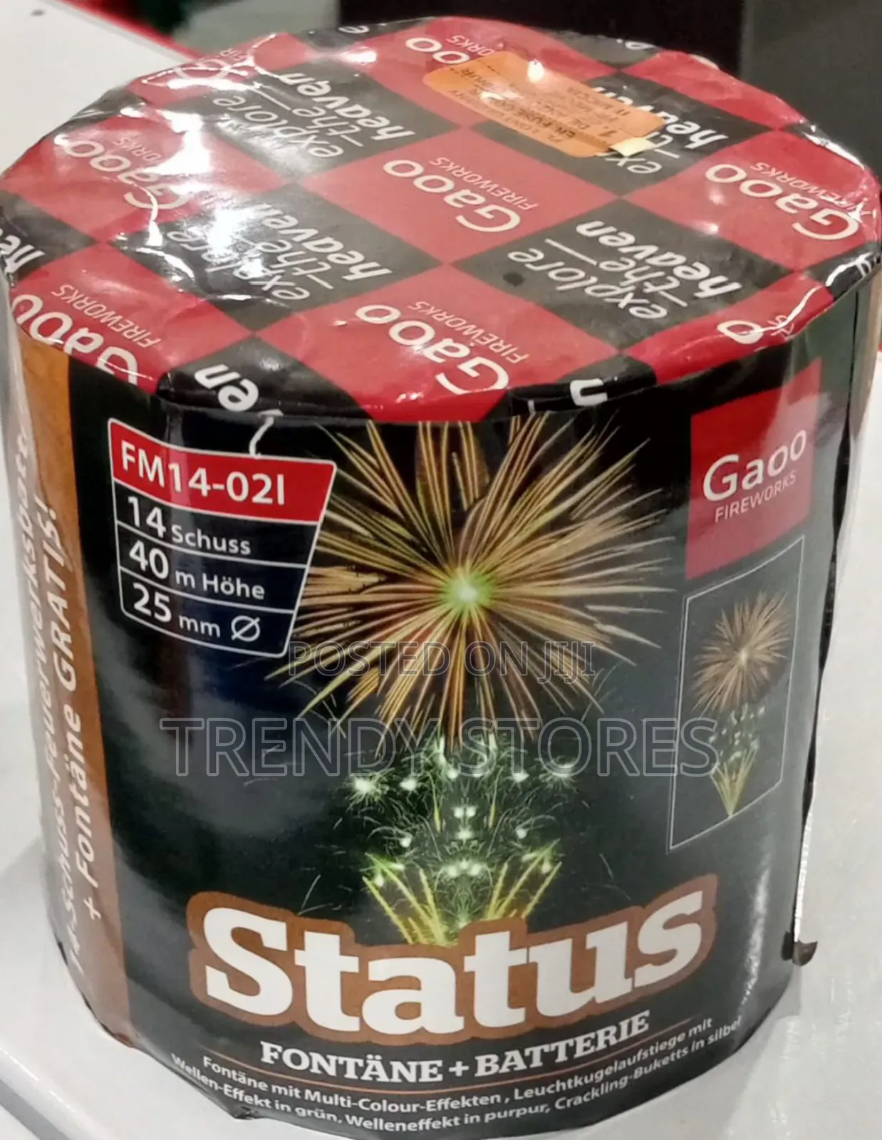 Status 14-shot Battery Firework