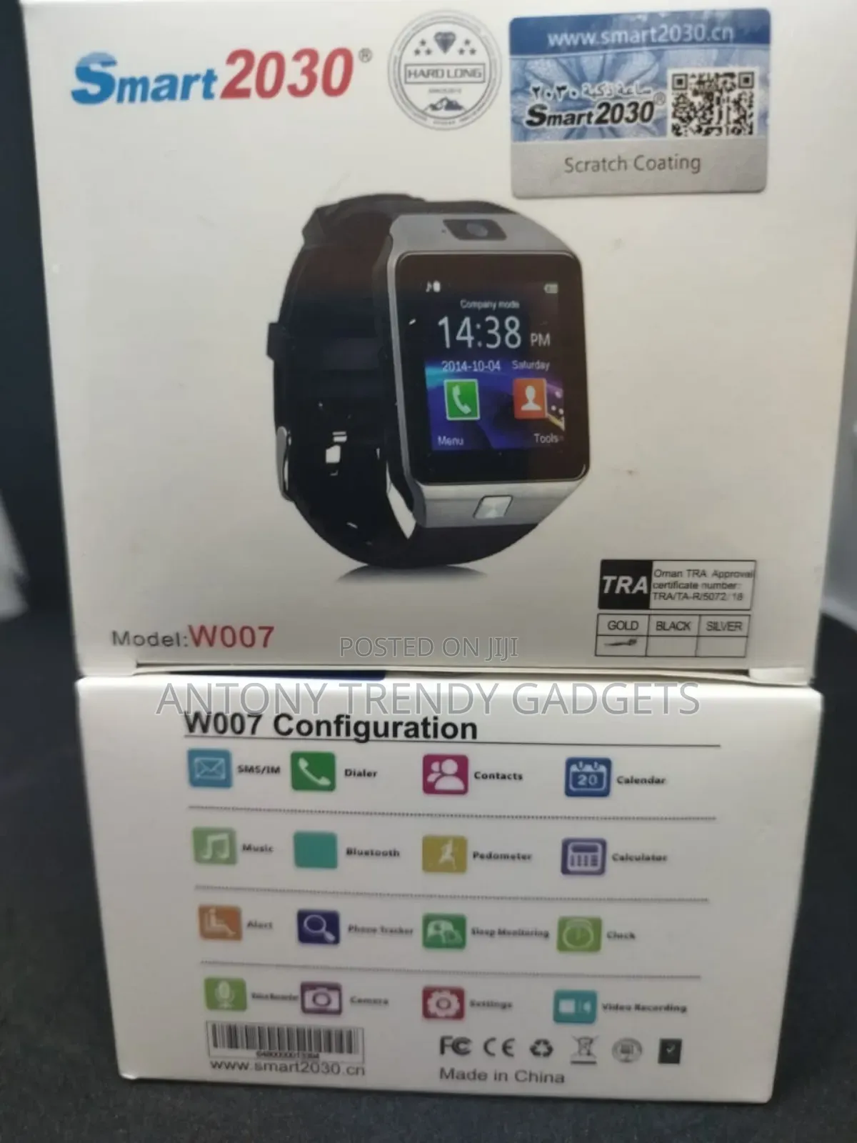 2030 Touch Sports Smart Watch With SIM/TF CARD SLOT