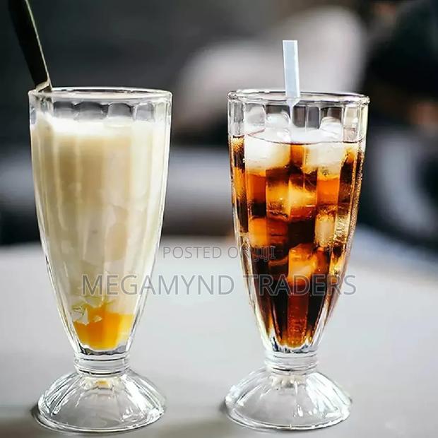 6pc Juice Glass/Smoothie Juice Ice Cream Glass/Cocktail