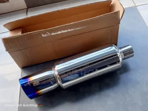 HKS Performance Muffler Exhaust 2" Inlet, 3.5" Outlet