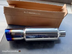 HKS Sport Exhaust Muffler – Deep Tone, 2" Inlet, 3.5" Outlet