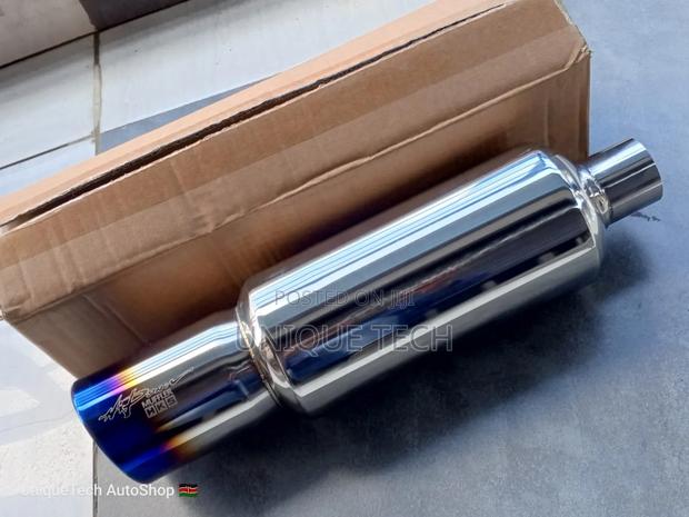 HKS Muffler Exhaust 2" Inlet, 3.5" Outlet