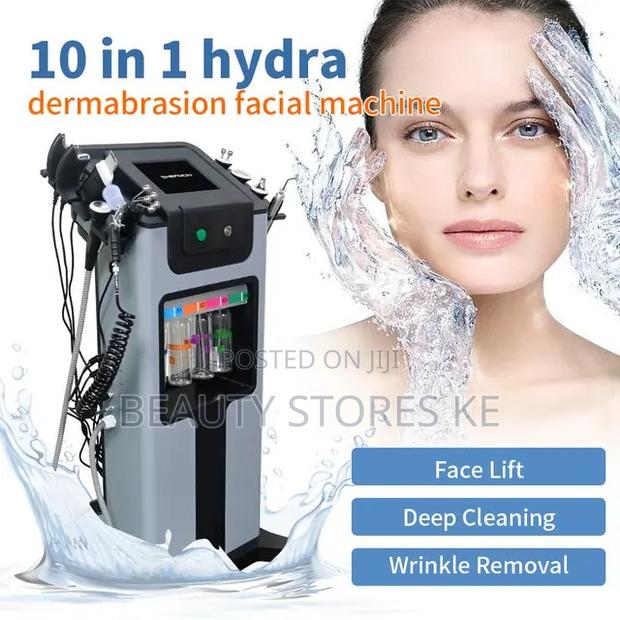 10 in 1 Hydrofacial Treatment Deep Cleaning Face Machine - thumbnail 4