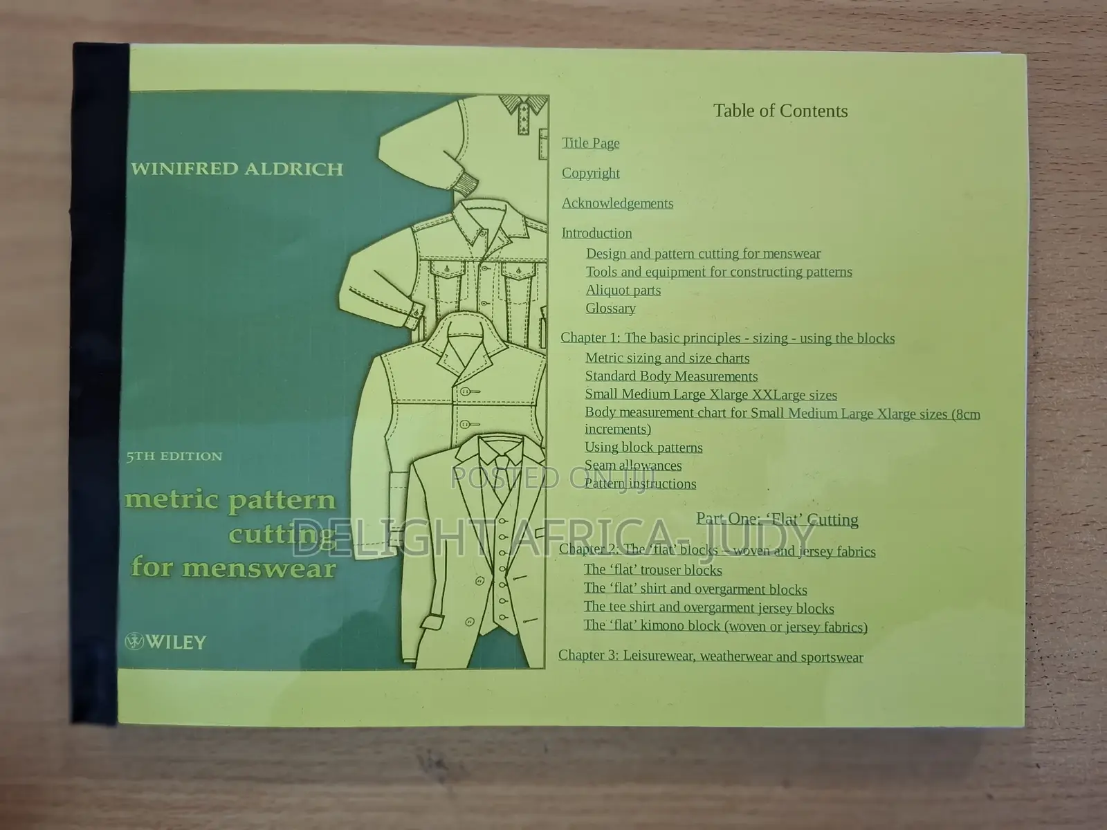 Metric Pattern Cutting for Women's Wear by Winifred Aldrich