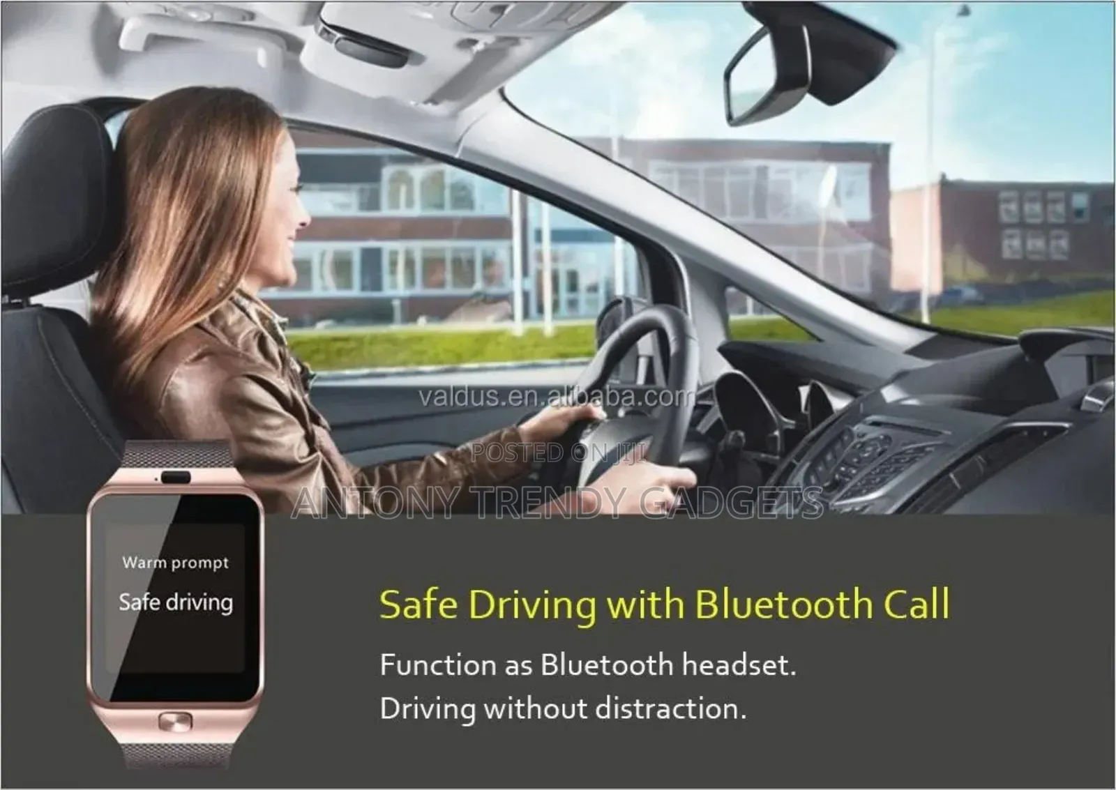 DZ09 Smart Watch Bluetooth Calling, SIM Card Supported