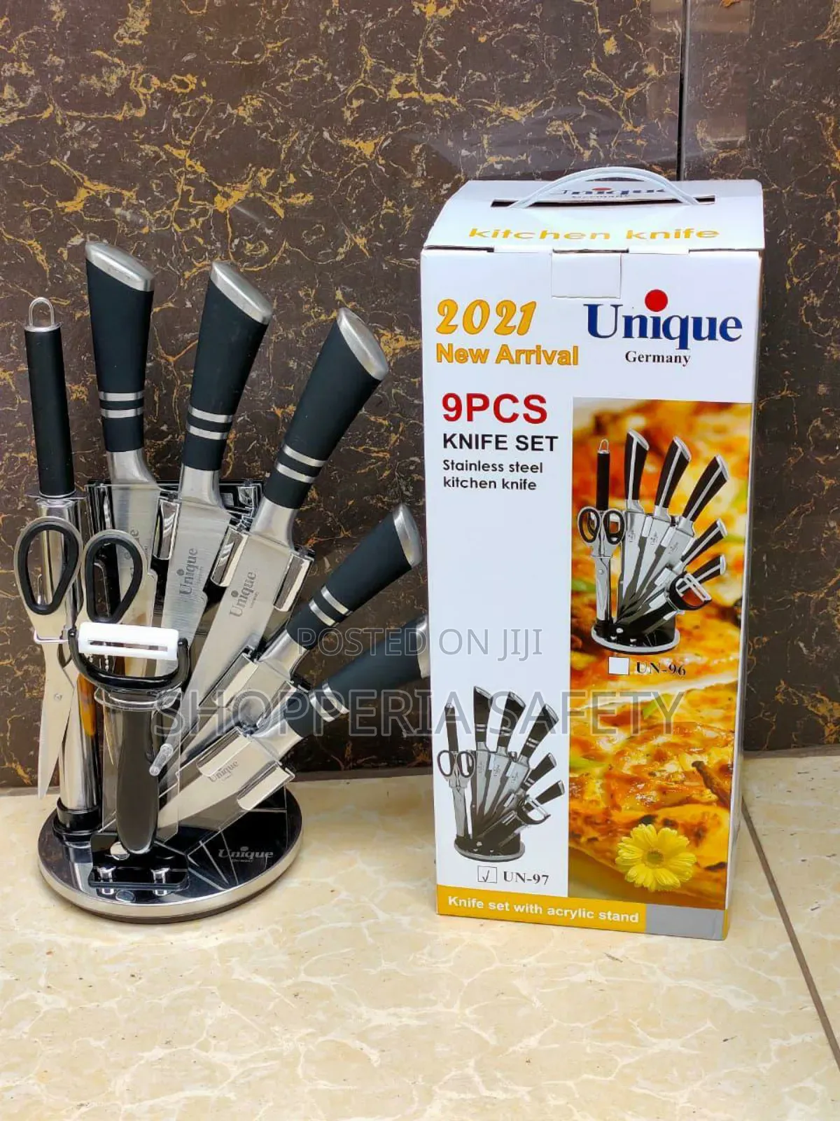 Unique Knive Set 9 PCS Kitchen Set