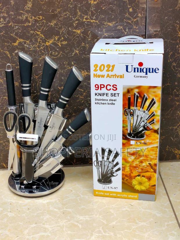 Unique Knive Set 9 PCS Kitchen Set - thumbnail 2