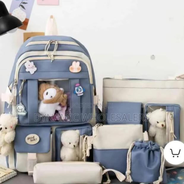 5 in 1 Kids School Backpack - main view