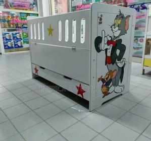 Modern MDF Baby Cot 4 By 2 Fitt - thumbnail 2