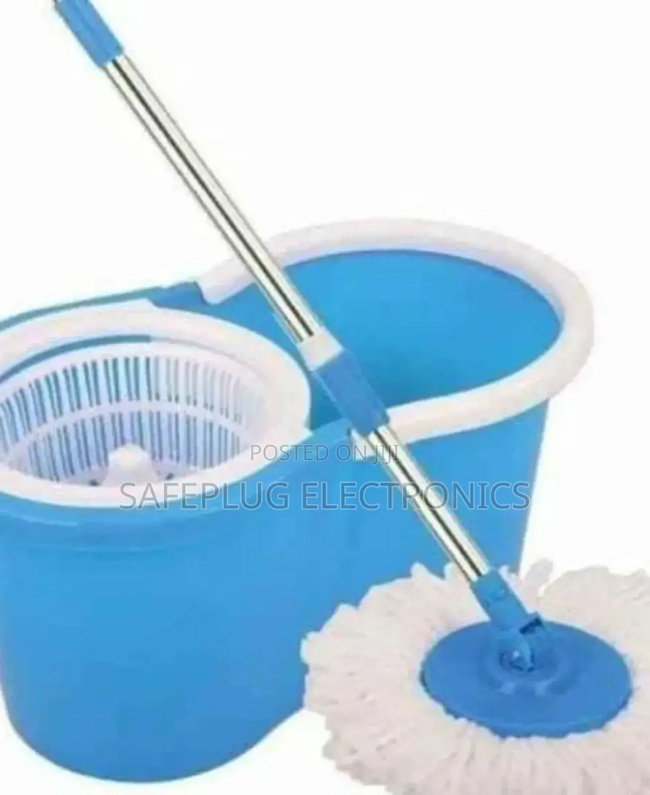 Spin Mop Blue Metallic Mop