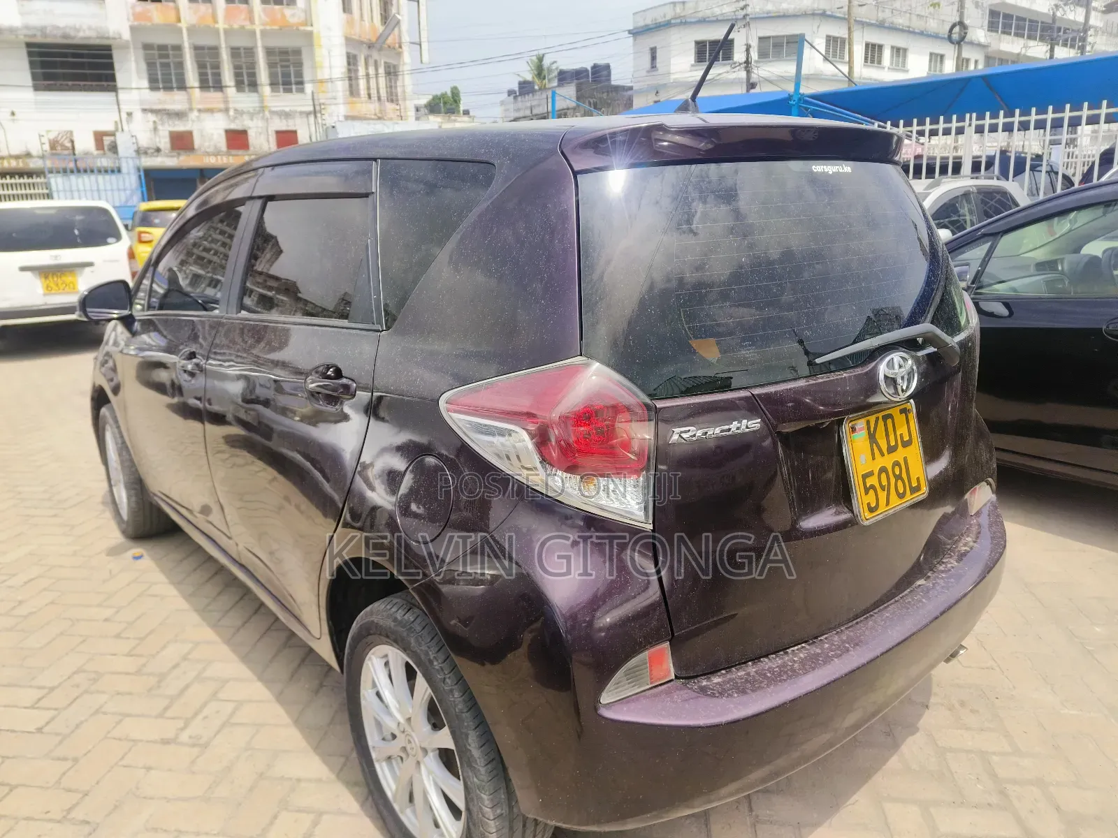 Toyota Ractis 2015 Purple
