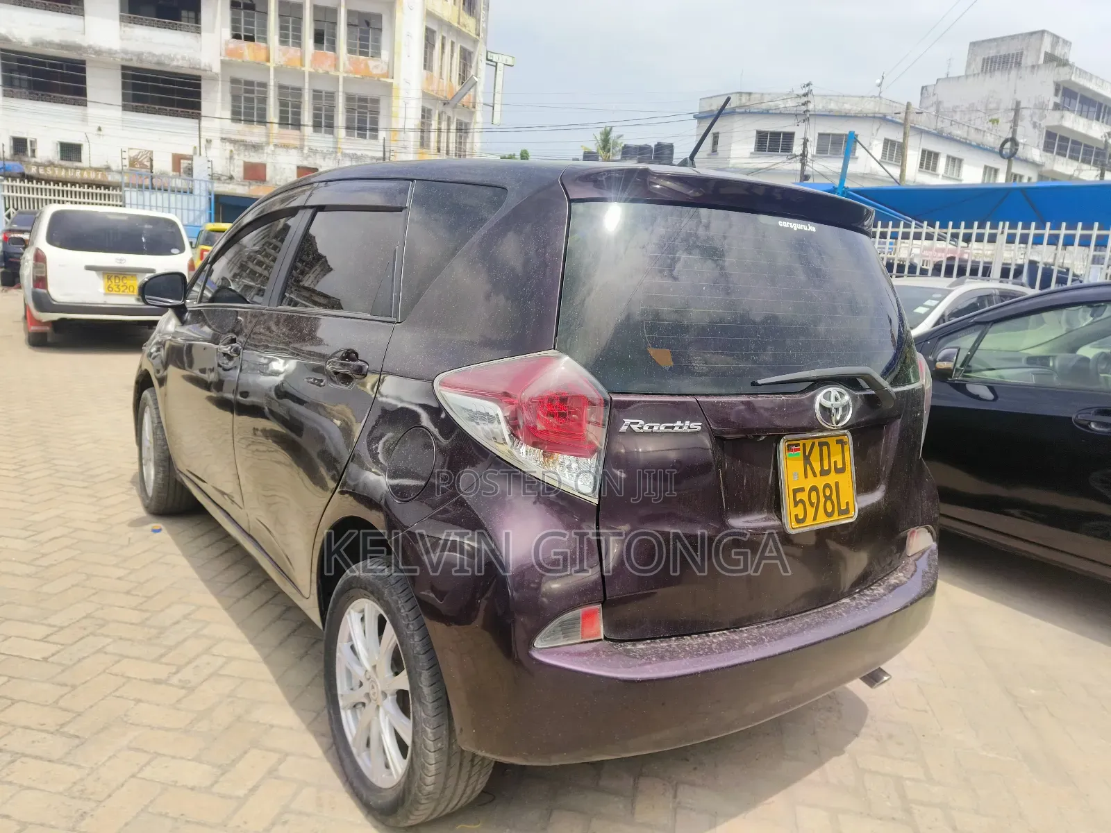 Toyota Ractis 2015 Purple